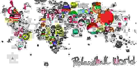 各国を国旗のボールで表現したかわいい世界地図 画像 Naglly Com